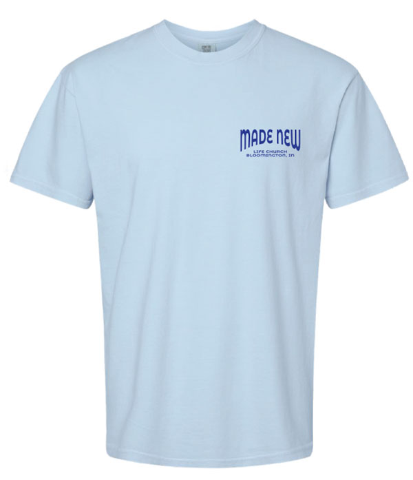 Light Blue baptism T-shirt